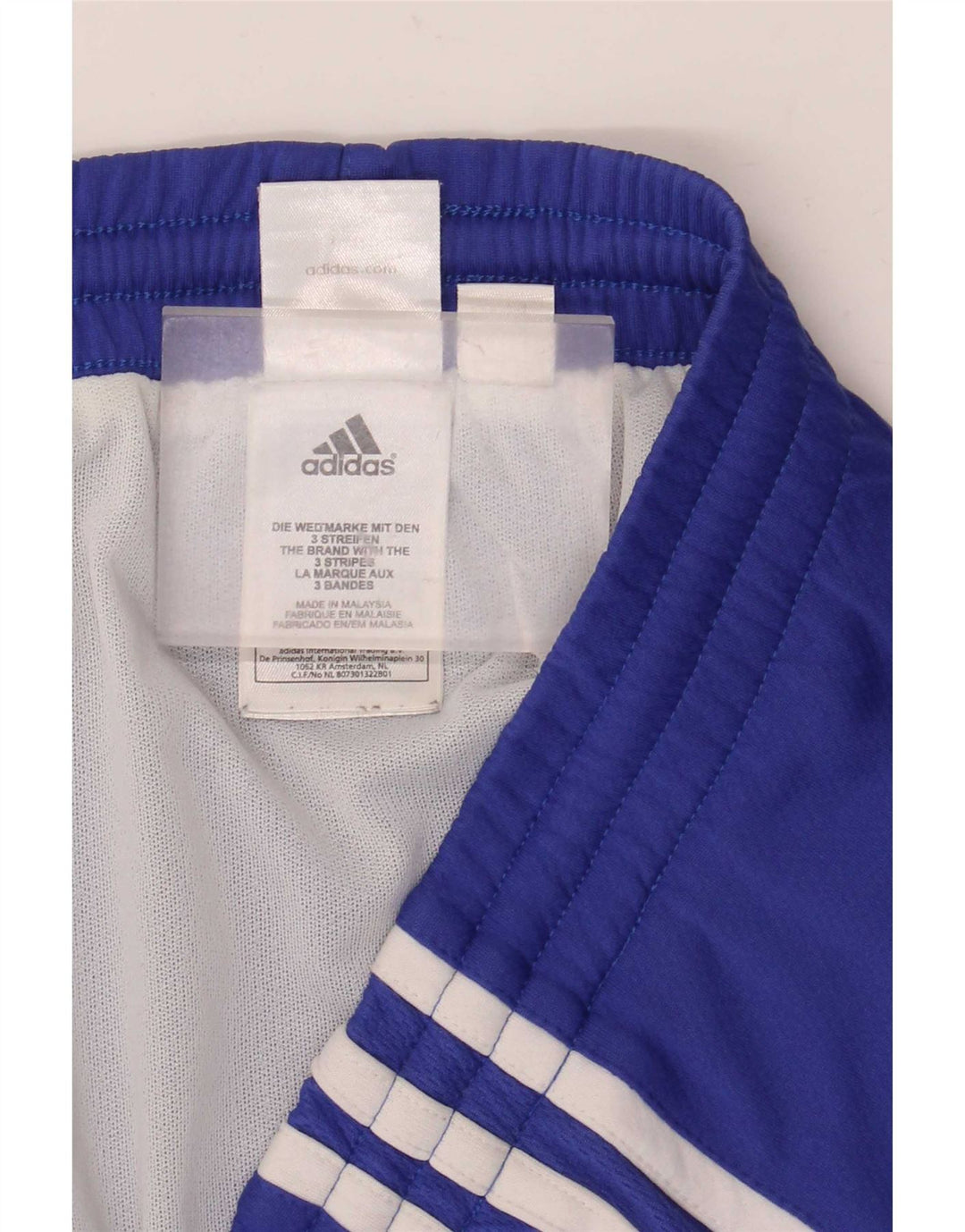Adidas Pantalones cortos deportivos para hombre XL Azul Poliéster