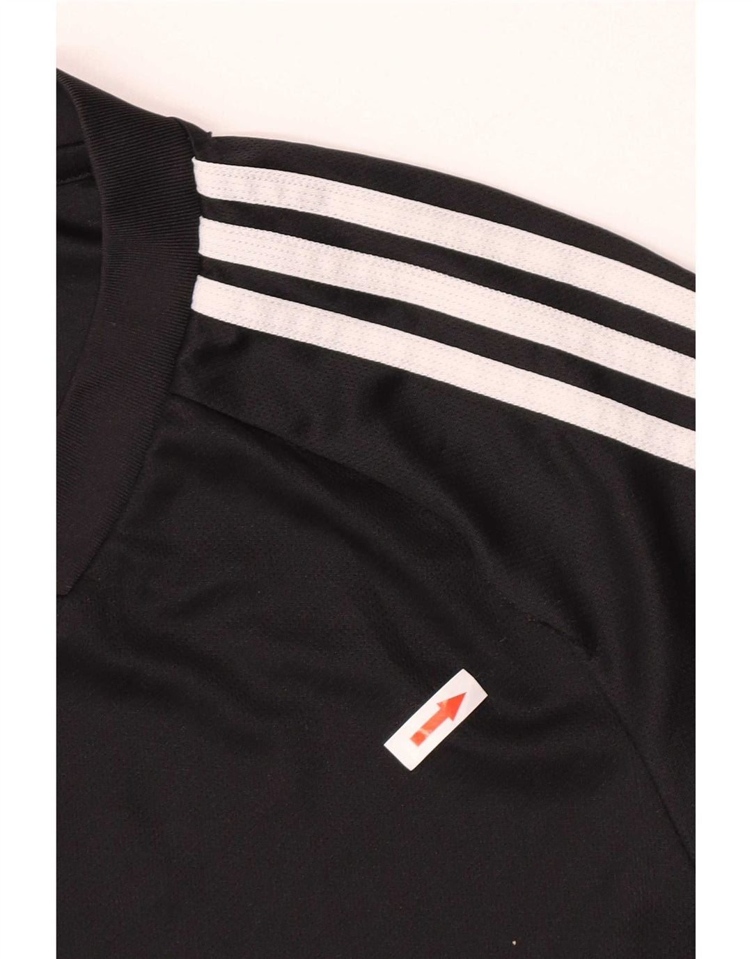 Adidas Mens Climacool Camiseta Top Pequeño Negro Poliéster