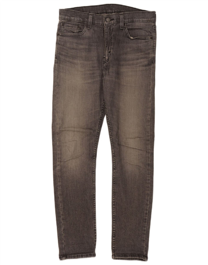 Levi's Vaqueros pitillo 510 para hombre W32 L32 Gris