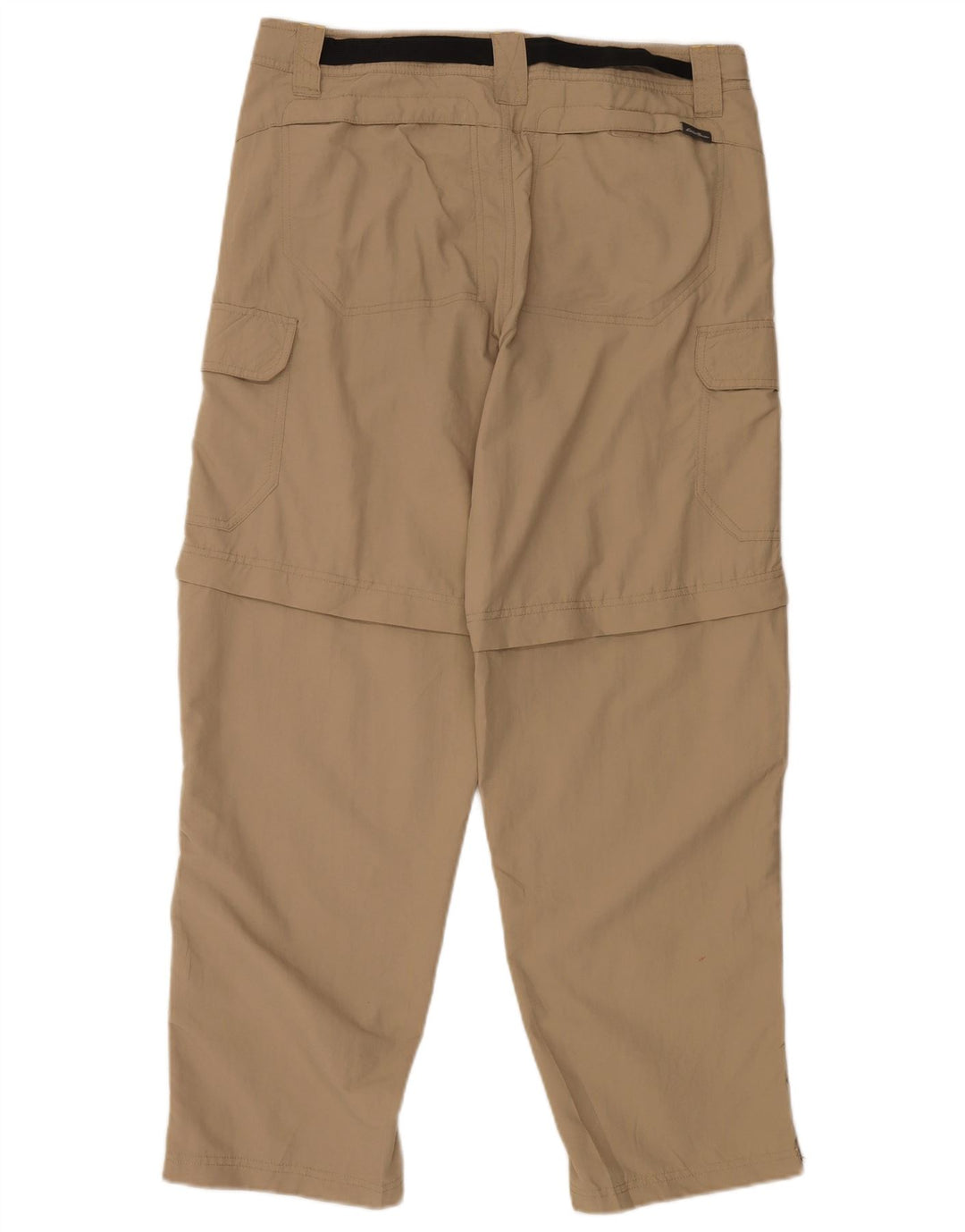 EDDIE BAUER Pantalón cargo recto para hombre W34 L30 Nylon beige