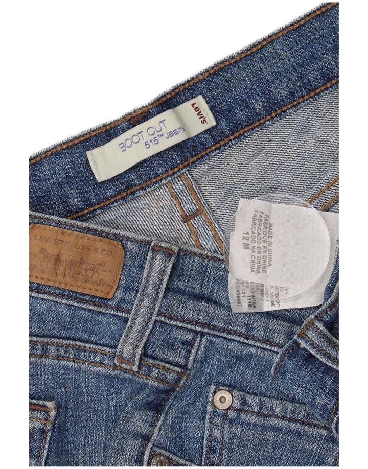 LEVI'S Jeans 515 Bootcut para mujer US 12 Grande W34 L31 Algodón azul