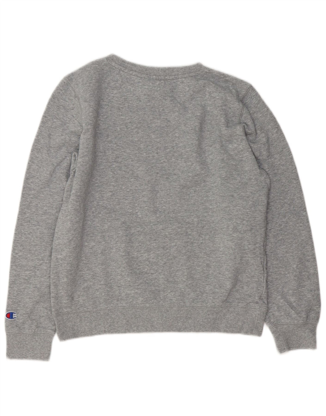 Champion Sudadera Gráfica para Mujer Jumper UK 10 Small Grey Moteado