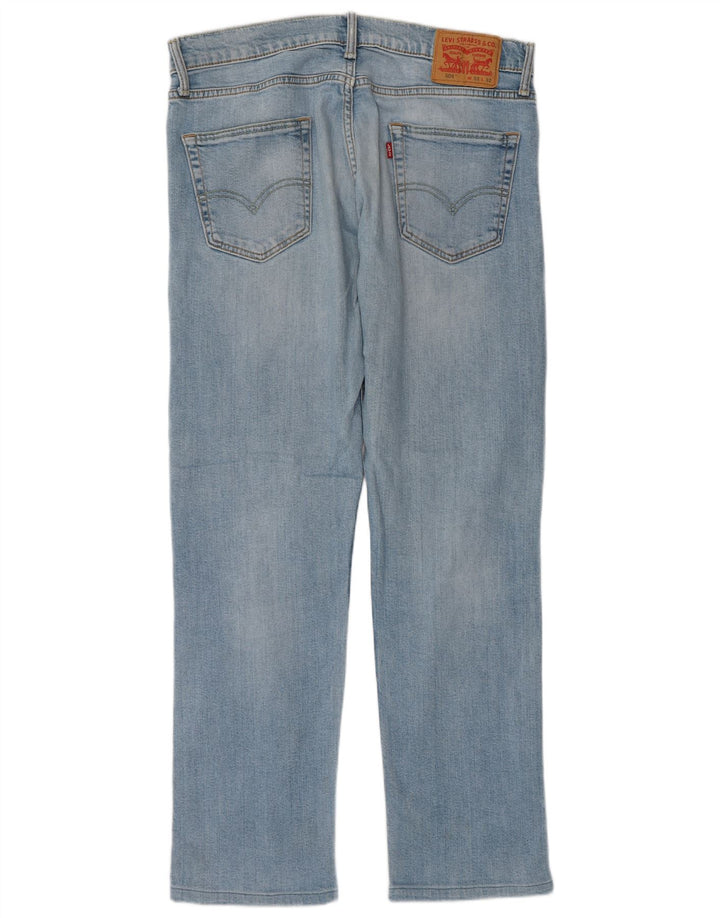 Levi's Vaqueros rectos 504 para hombre W33 L32 Algodón azul