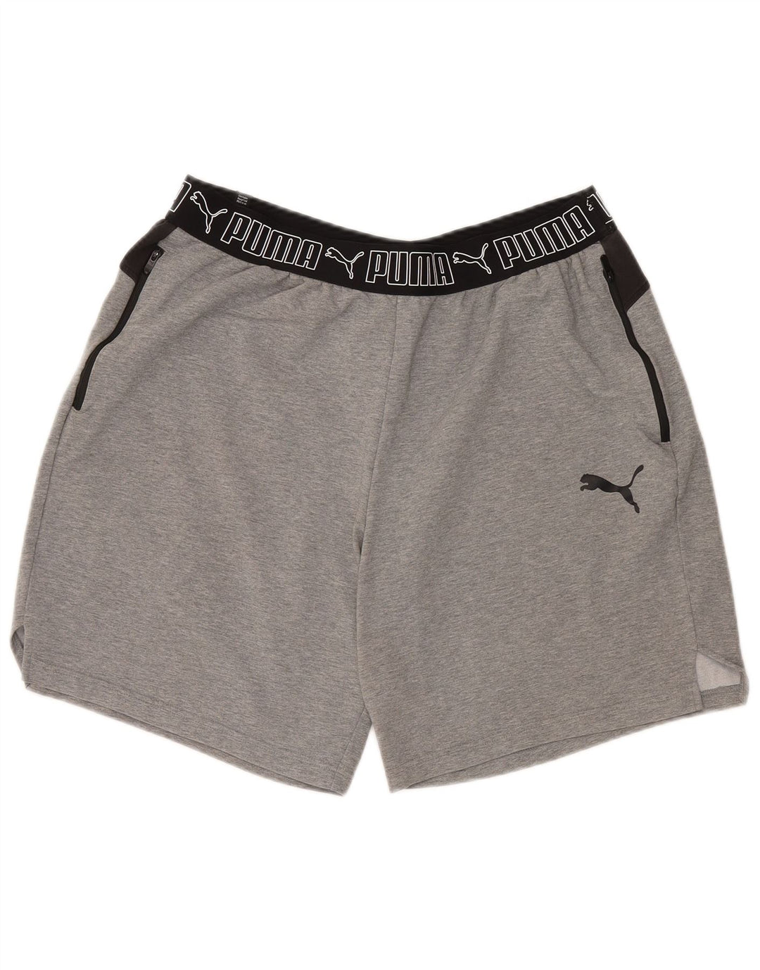 PUMA Mens Graphic Sport Shorts XL  Grey Polyester