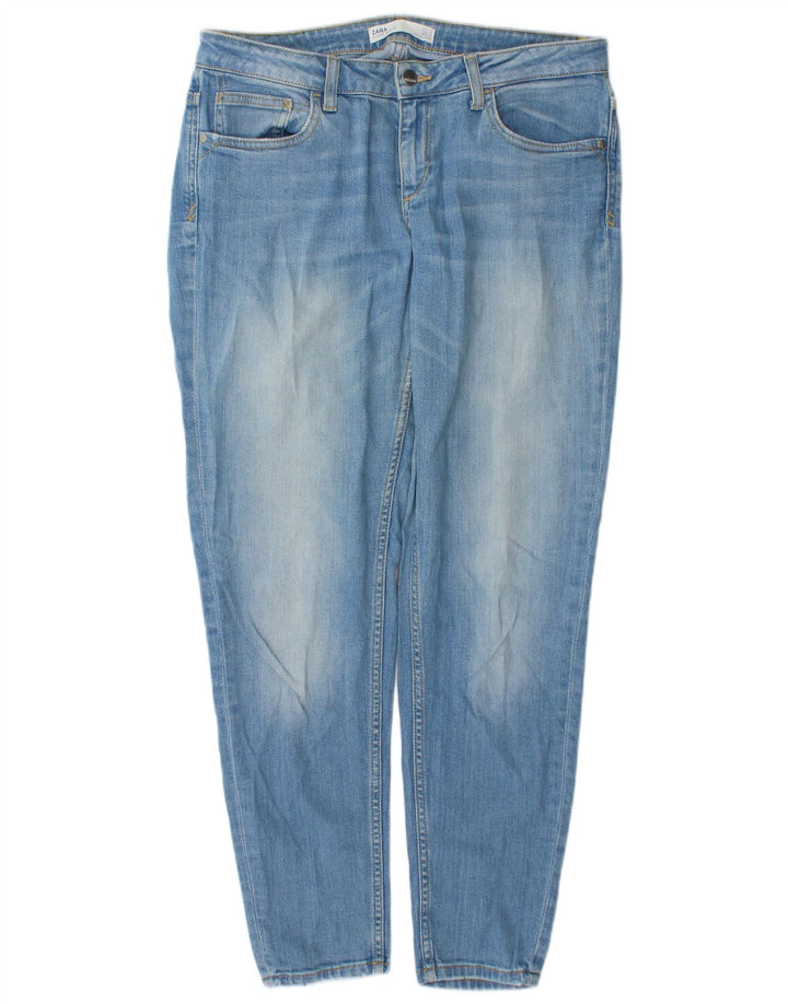 Zara Jeans Slim Mujer EU 40 Medium W30 L29 Algodón Azul