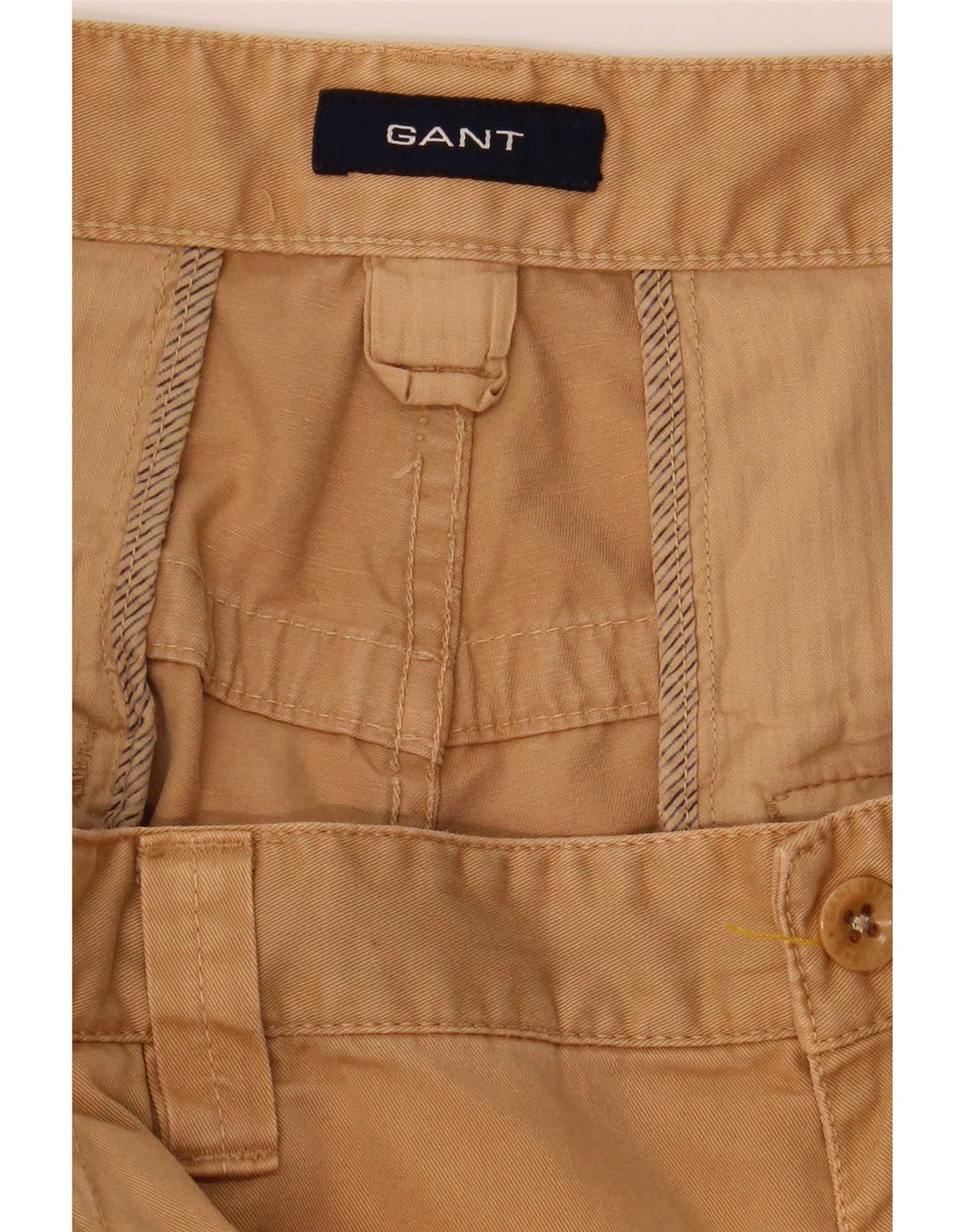 Gant Pantalones Cortos Cargo para Hombre W36 Grande Beige Algodón