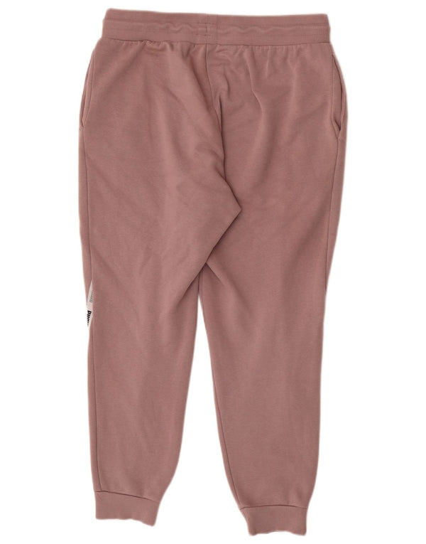 Puma Pantalones de chándal gráficos para mujer Joggers UK 46 Large Pink Colourblock
