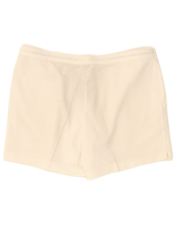 Cerruti 1881 Pantalones cortos chinos para hombre IT 54 2XL W36 Blanco roto