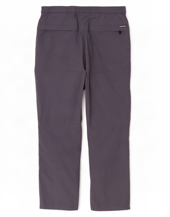 Pantalón Casual Rohan Mujer Rectos Medianos W30 L29 Gris Poliamida