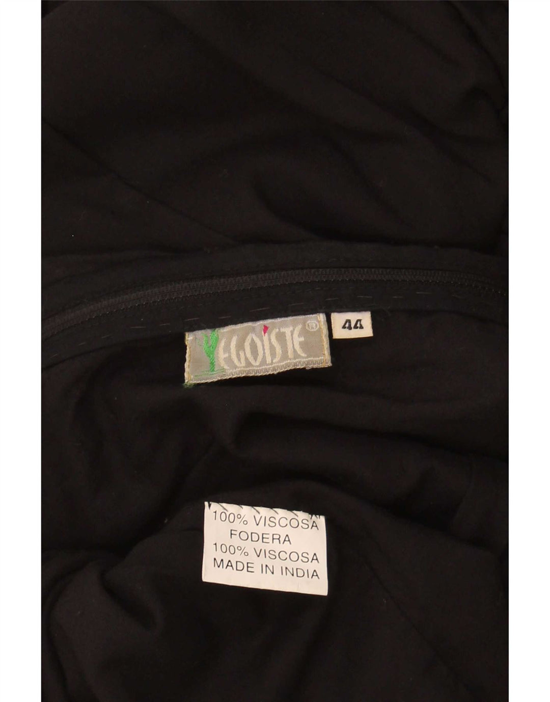 Vestido tubo sin mangas Egoiste IT 44 Medium Viscosa negra