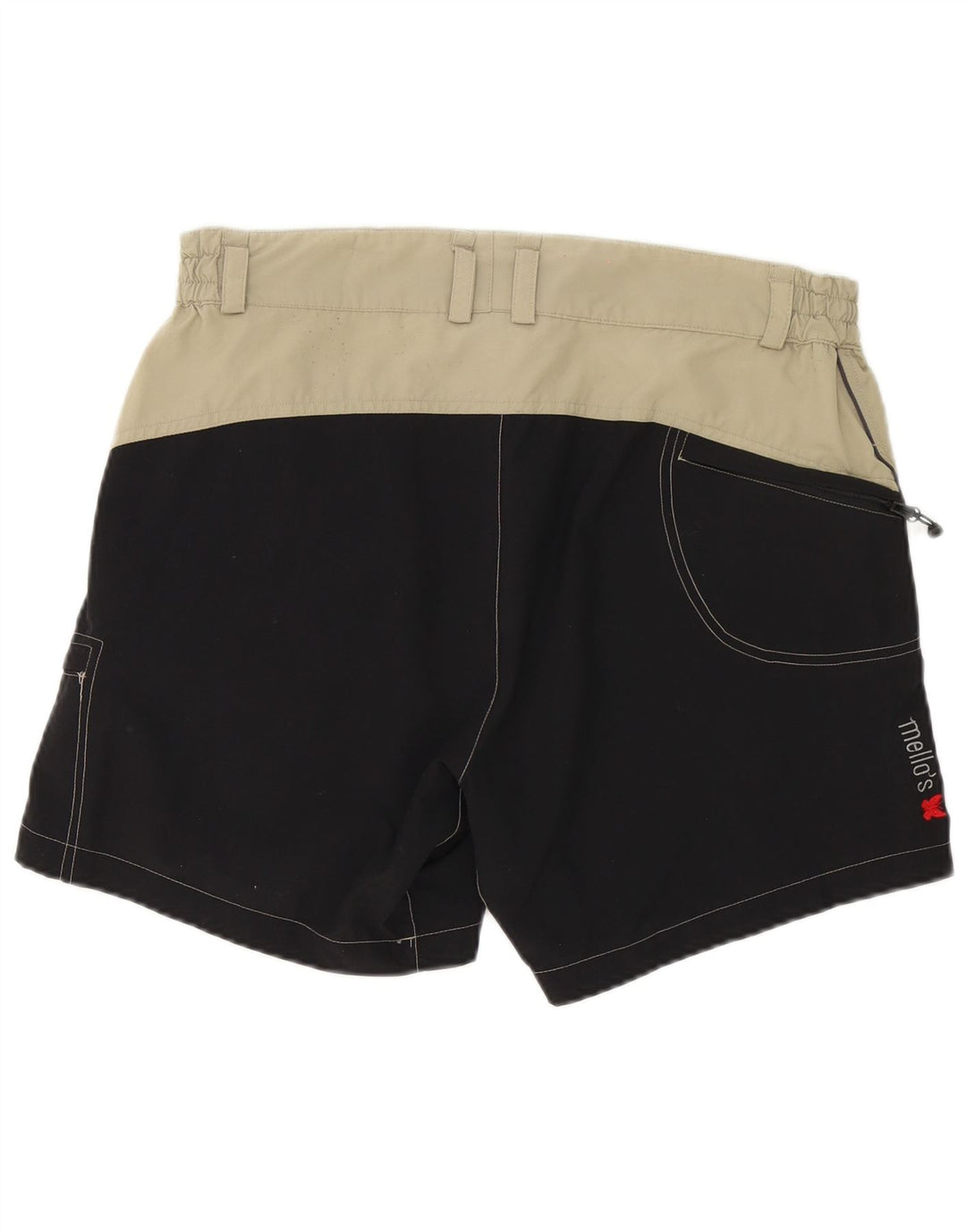 Mello's Shorts Cargo Hombre W32 Poliamida Color Block Medium Beige