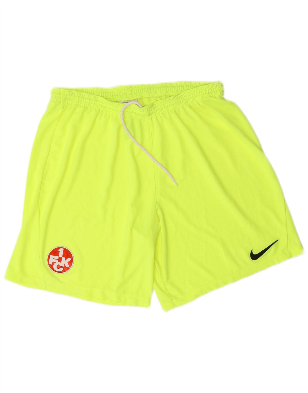 Nike Pantalones cortos deportivos gráficos para hombre XL Poliéster amarillo