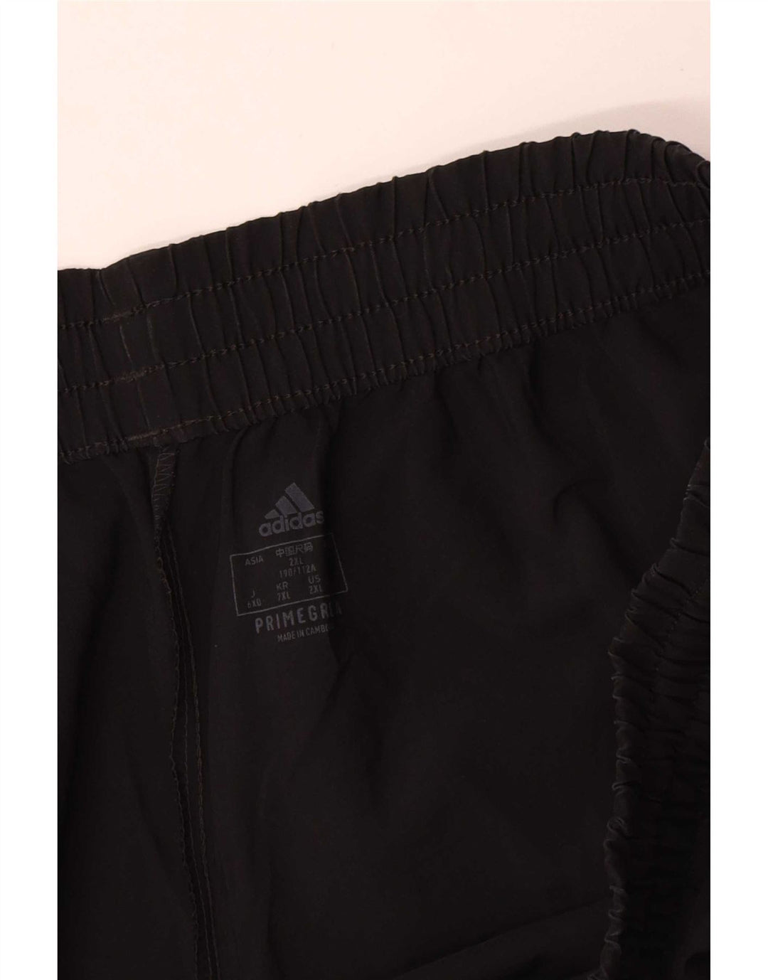 Adidas Pantalones cortos deportivos gráficos para hombre 2XL Poliéster negro