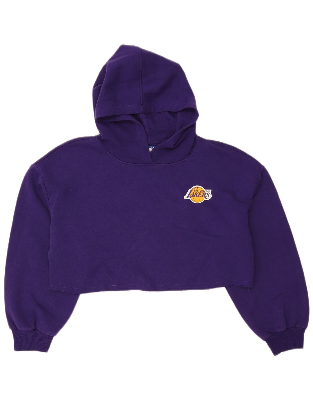 NBA Los Angeles Lakers - Sudadera con capucha para mujer, talla grande, color morado