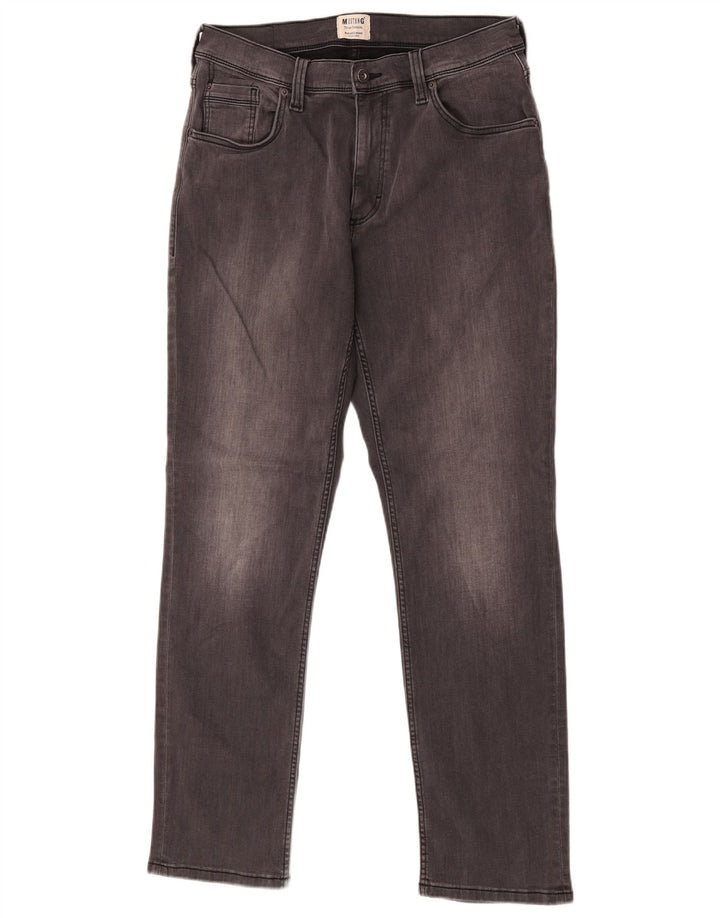 Mustang Vaqueros Slim para Hombre W34 L33 Algodón Gris