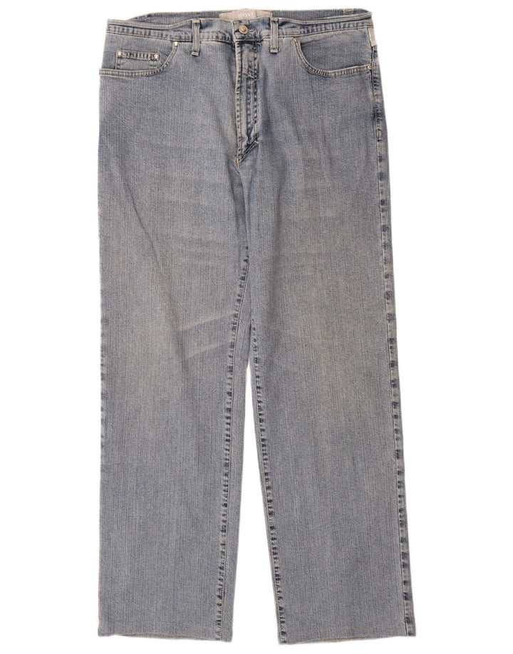 Versace Vaqueros Rectos W34 L31 Azul
