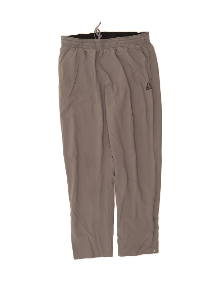 REEBOK Mens Tracksuit Trousers XL  Grey Polyester Vintage Reebok and Second-Hand Reebok from Messina Hembry 