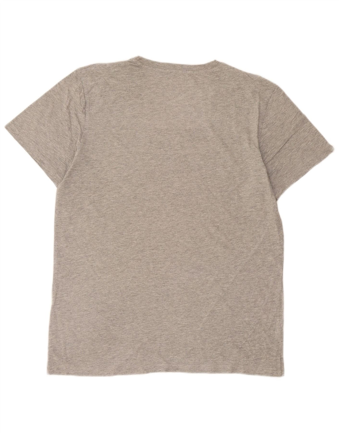 Jack & Jones Hombre Camiseta Gráfica Top Gris Medio