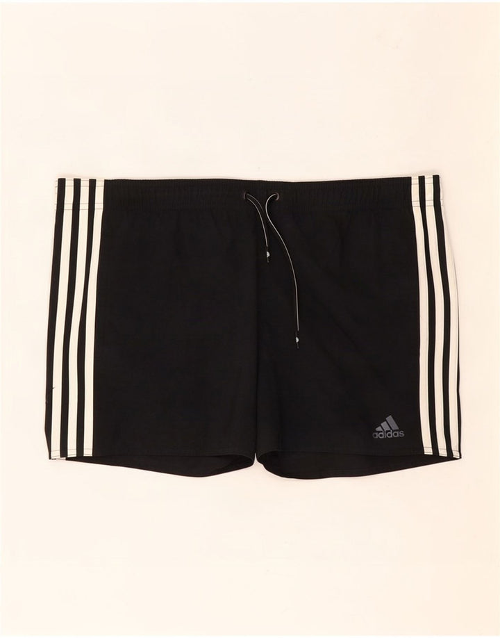 Adidas Hombre Pantalones Cortos Deportivos Pequeño Poliéster Negro