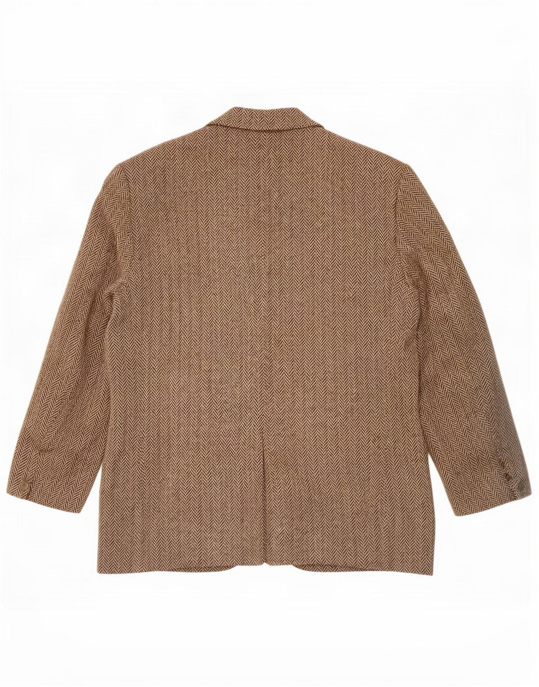 Harris Tweed Chaqueta tipo blazer de 3 botones para hombre UK 38 Gris medio Espiga
