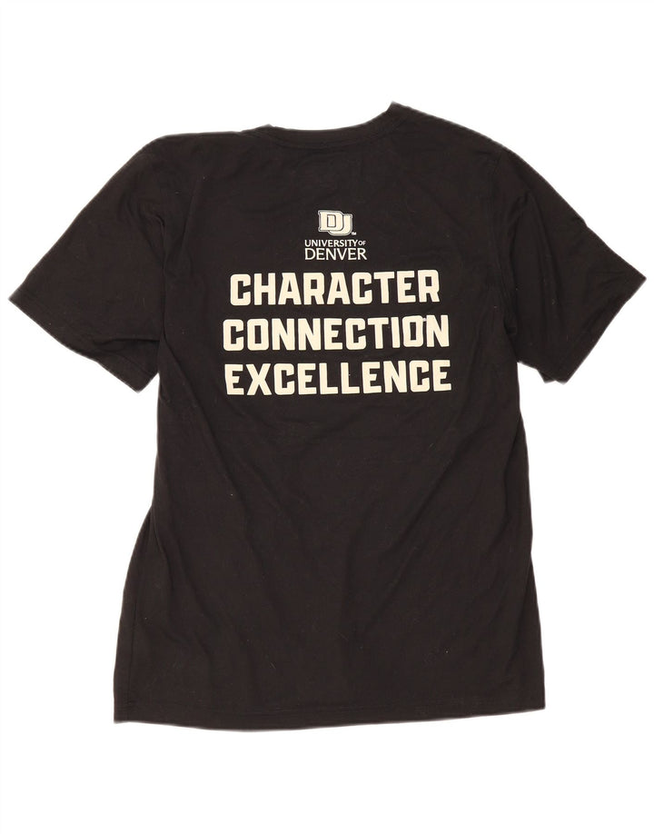 New Balance - Camiseta gráfica para hombre, talla grande, poliéster negro