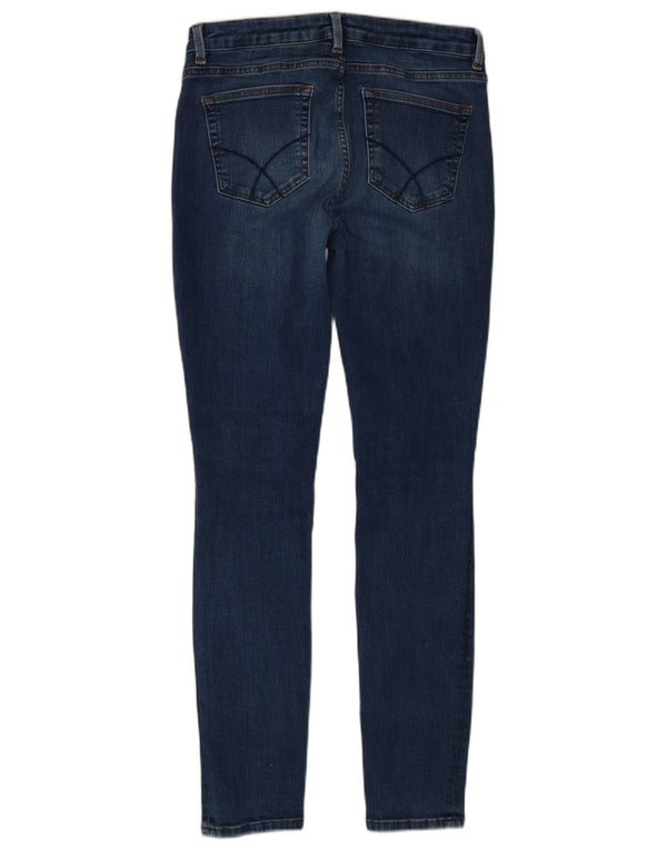 Crew Clothing Vaqueros ajustados para mujer UK 12 Medium W32 L30 Azul