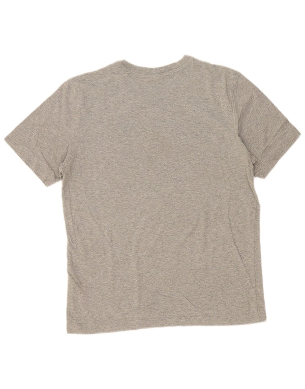 Nike The Tee Camiseta para Hombre Top Gris Medio Algodón
