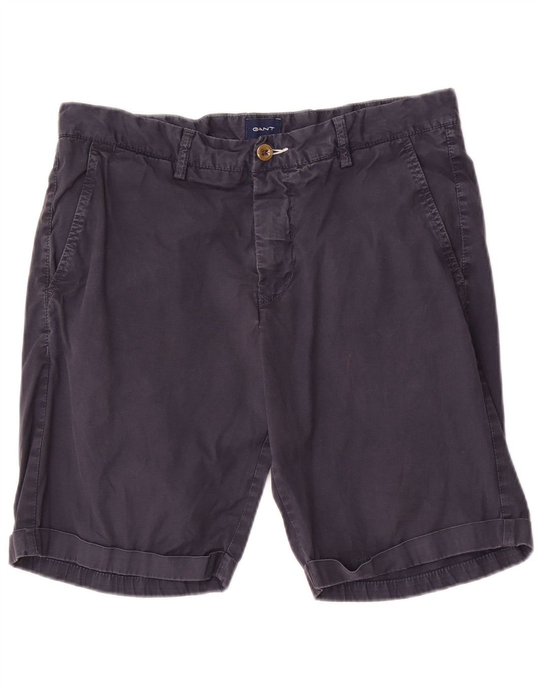 Pantalones cortos chinos Gant W32 de algodón azul marino mediano para hombre
