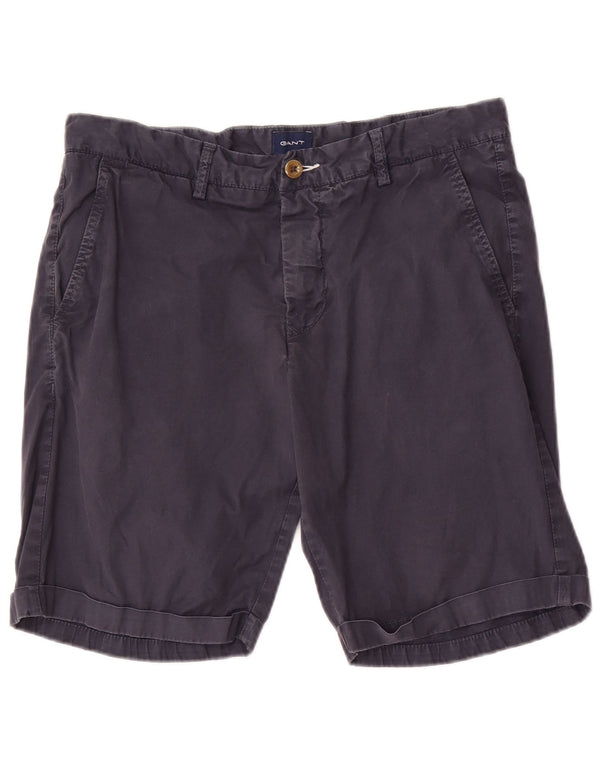 Pantalones cortos chinos Gant W32 de algodón azul marino mediano para hombre