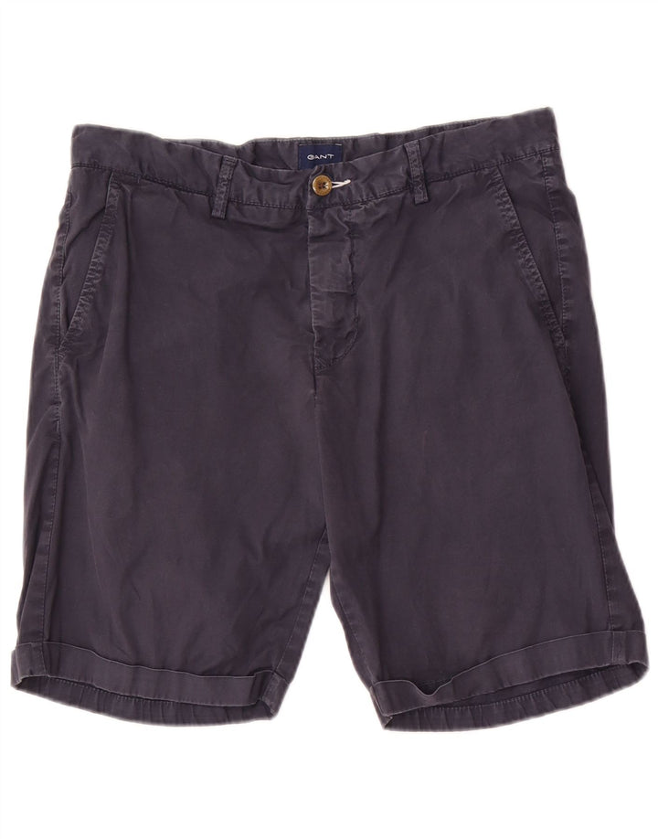 Pantalones cortos chinos Gant W32 de algodón azul marino mediano para hombre