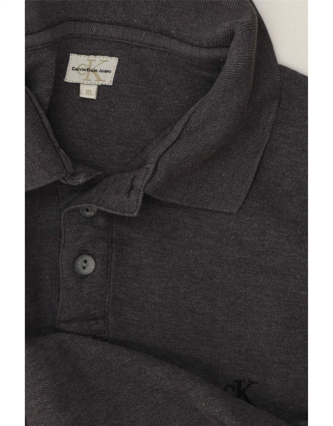 Polo Calvin Klein Jeans Hombre XL Gris