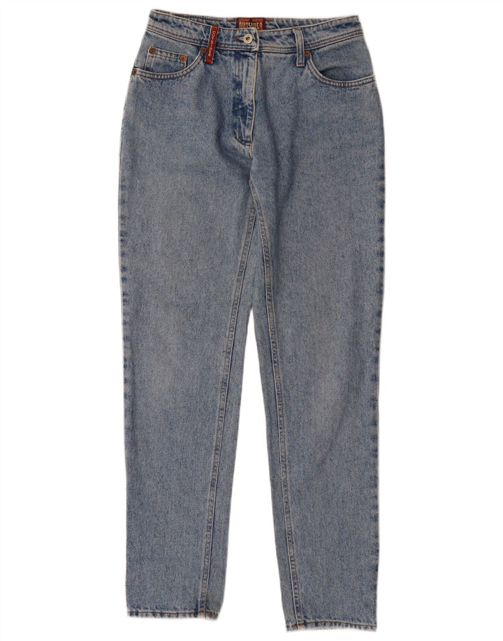 Vaqueros cónicos para mujer Outsider W28 L32 Algodón azul