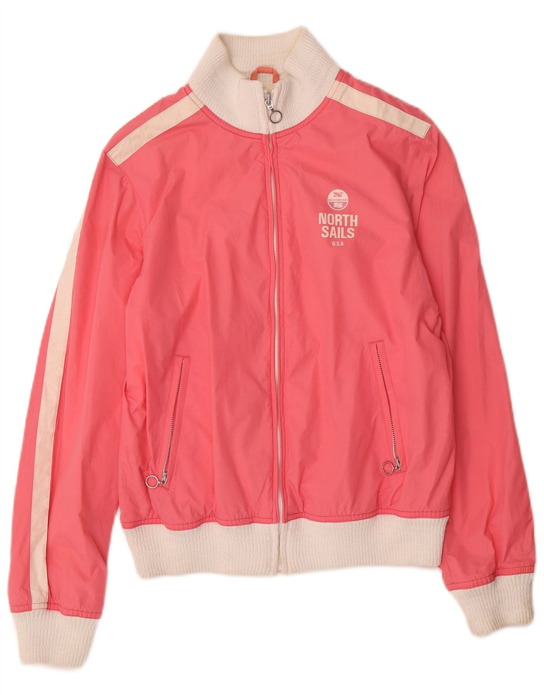 Chaqueta superior de chándal para mujer North Sails UK 44 Medium Pink Colourblock