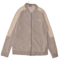 Puma Chaqueta de chándal para mujer UK 40 Grande Gris Colorblock Algodón