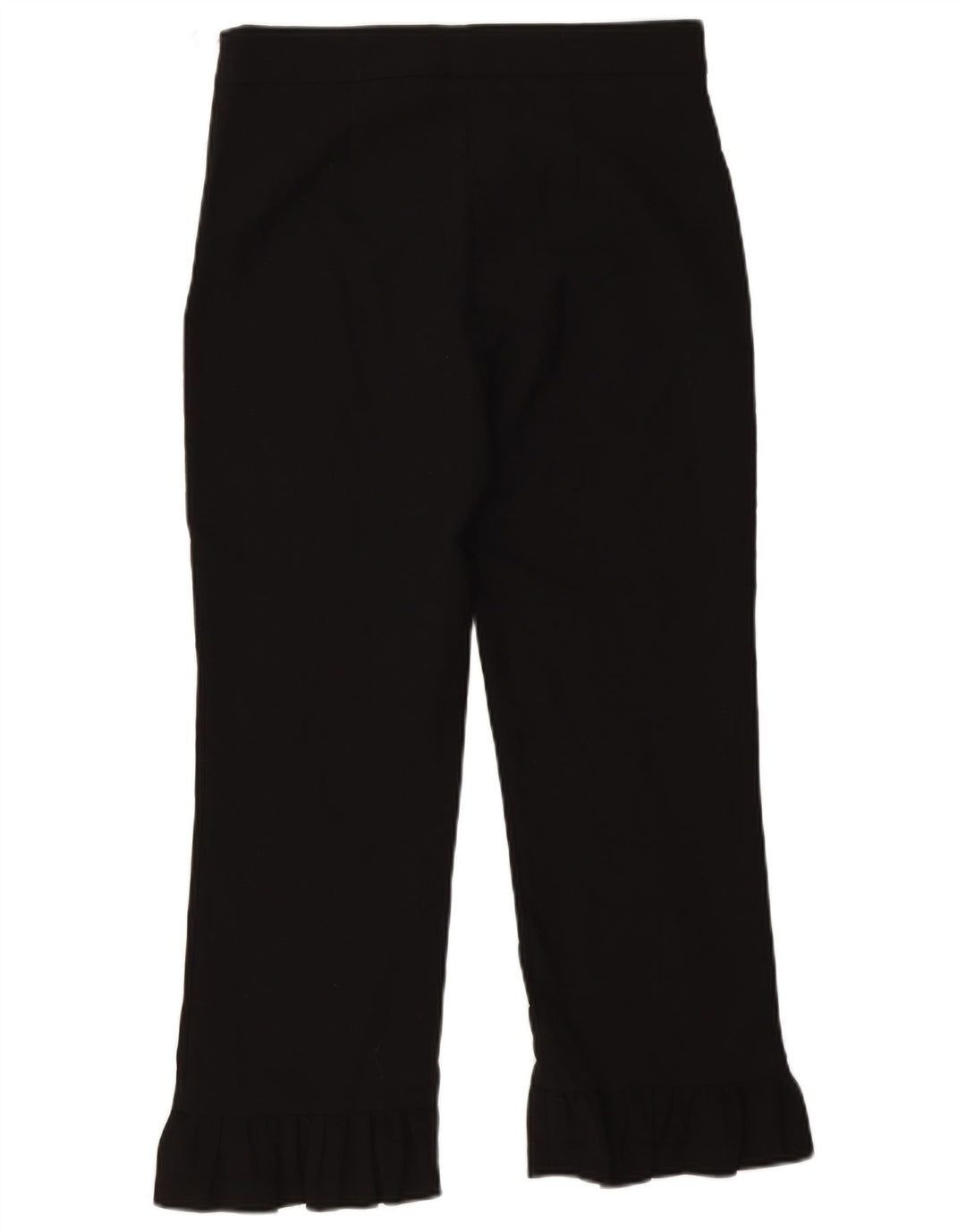 Zara Mujer Pantalones Cortos Rectos Medianos W28 L25 Negro