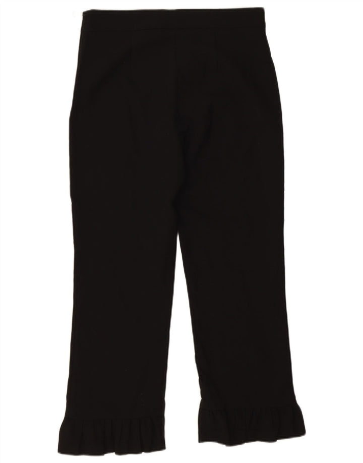 Zara Mujer Pantalones Cortos Rectos Medianos W28 L25 Negro