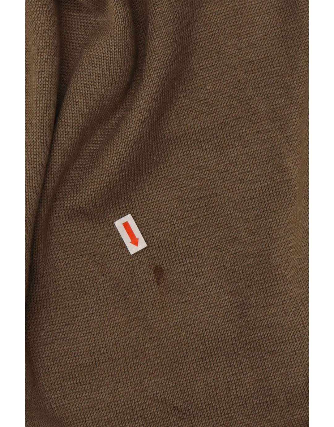 VINTAGE Hombres Loose Fit Cardigan Suéter Grande Poliamida A Rayas Verdes