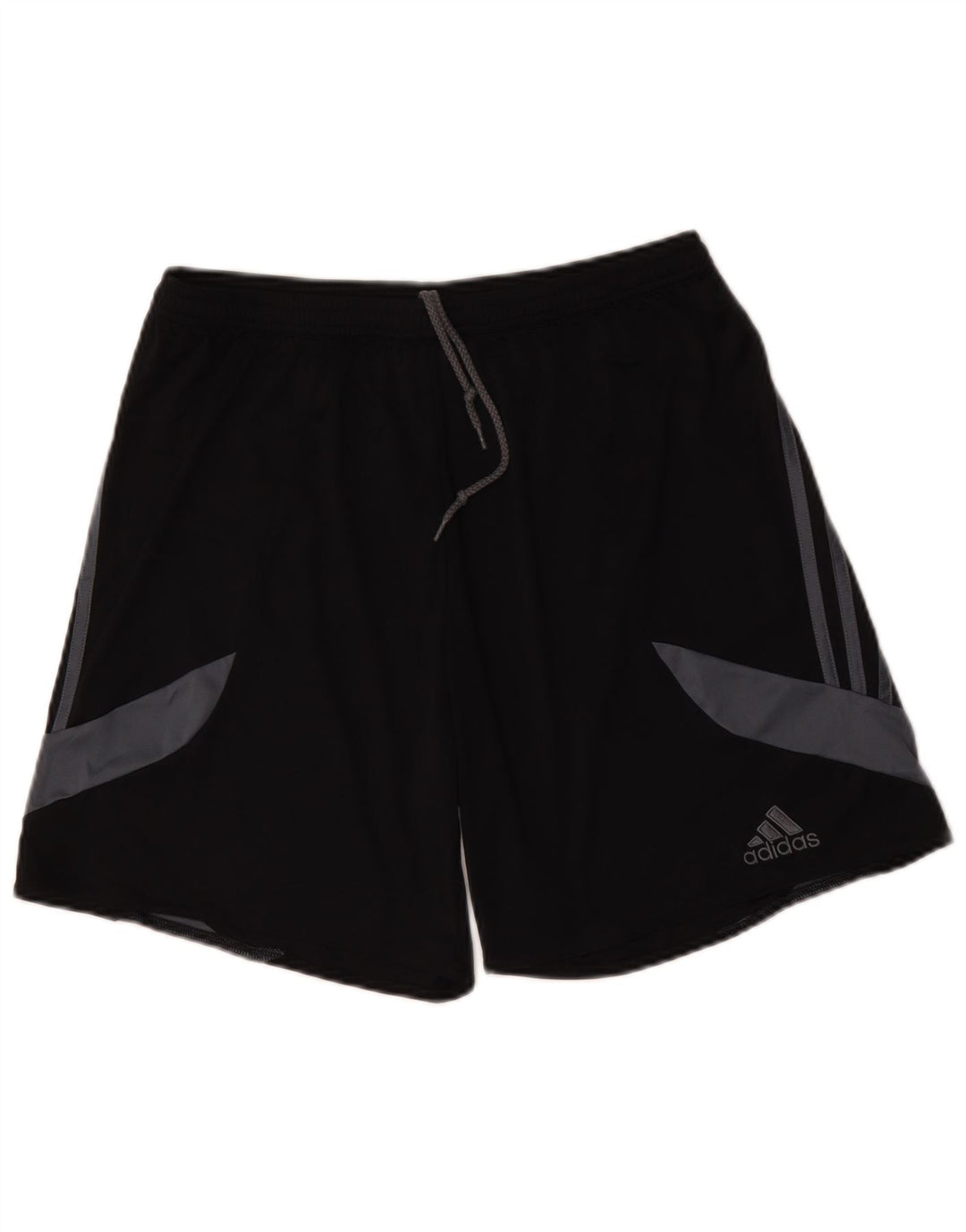 Adidas Mens Climalite Sport Shorts Grande Negro Colorblock Poliéster