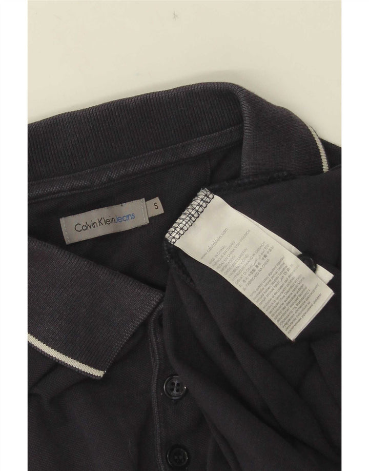 Polo Calvin Klein para hombre pequeño algodón azul marino