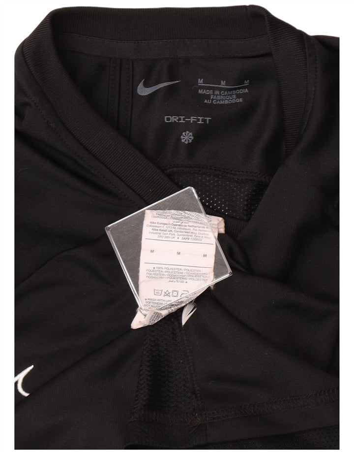 Camiseta Nike Hombre Top Medium Negro Poliéster Deportes
