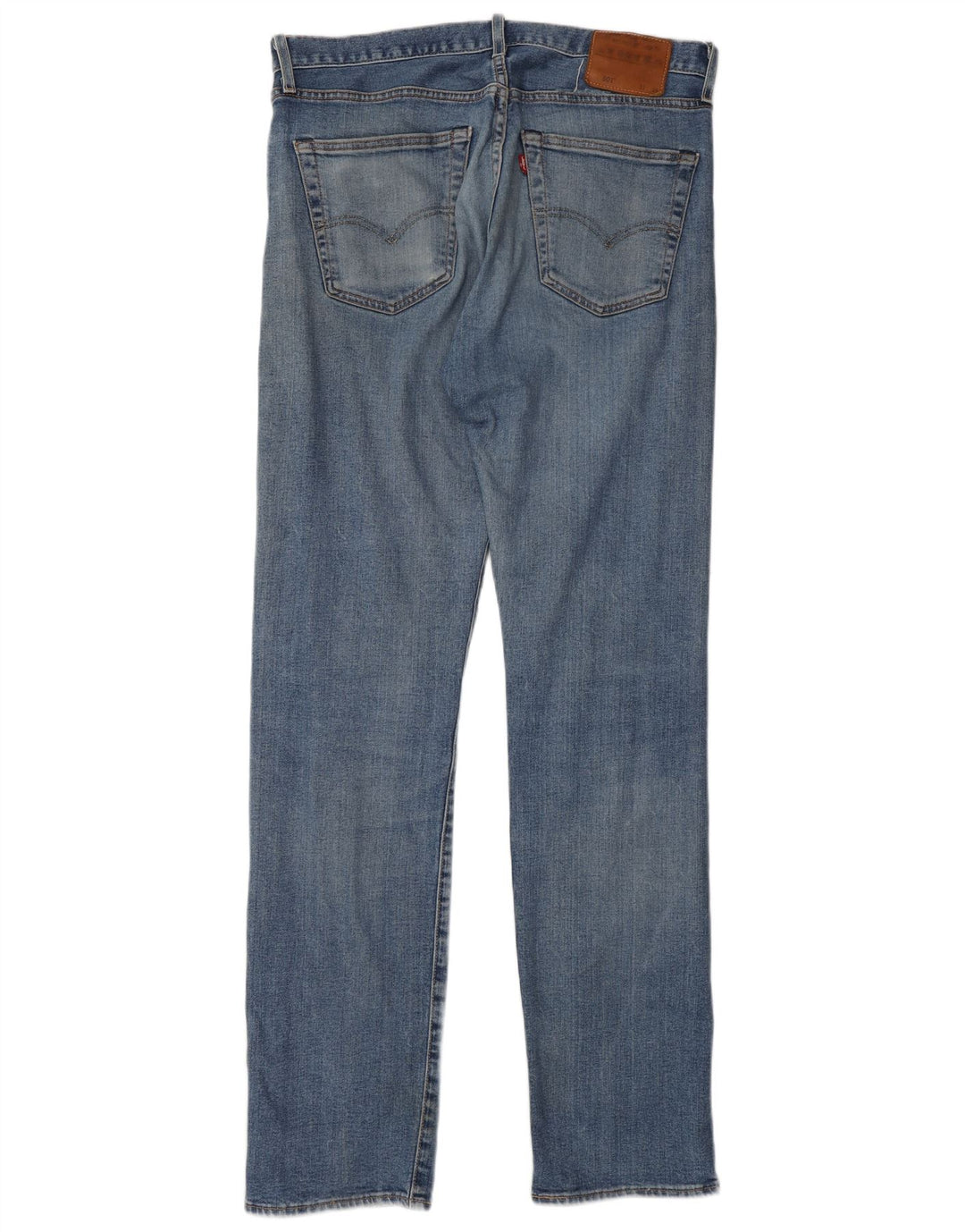 LEVI'S Jeans rectos 501 para hombre W33 L34 Algodón azul