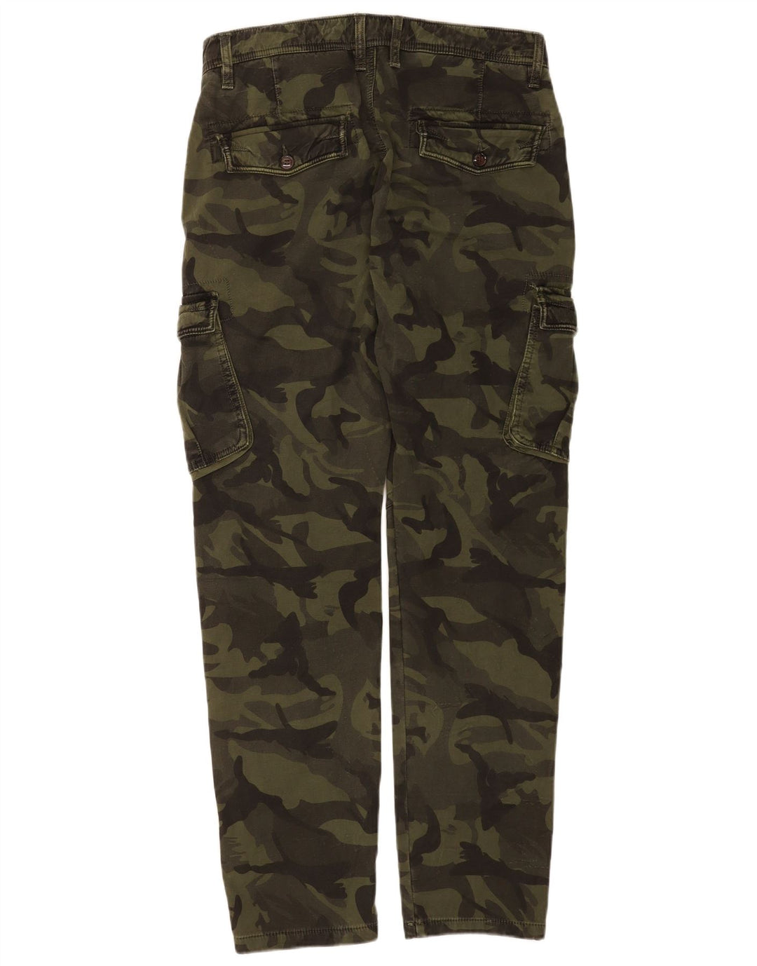 Pantalones Forex Hombre Slim Cargo W32 L32 Camuflaje Caqui