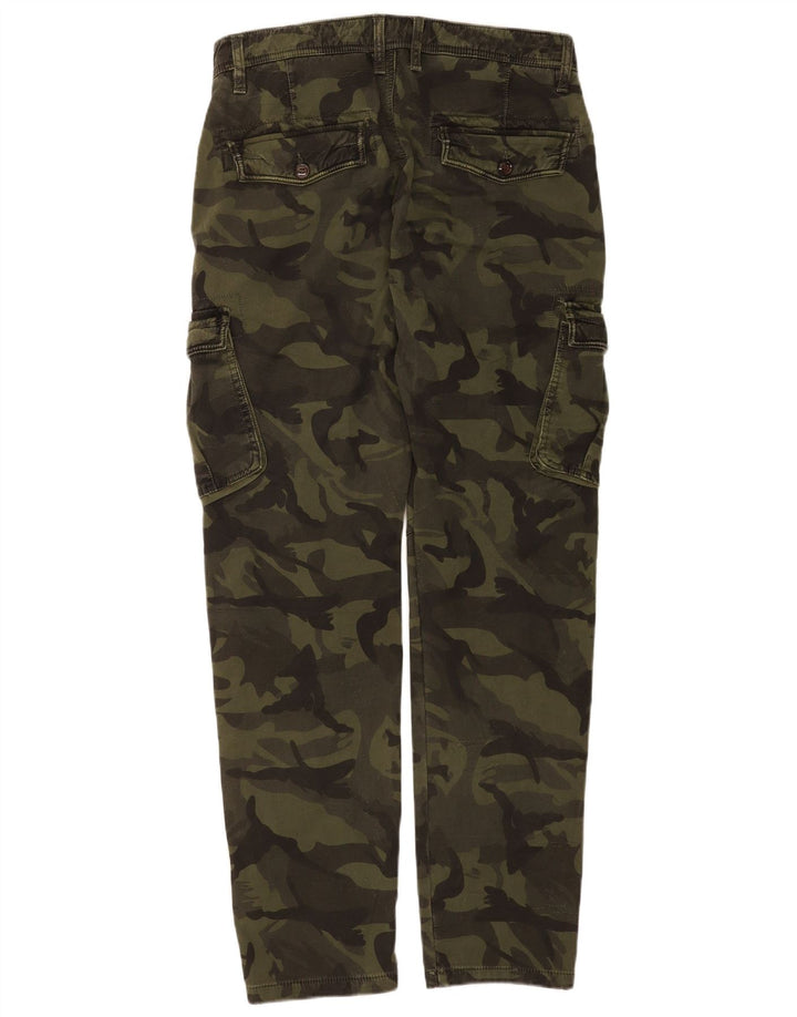 Pantalones Forex Hombre Slim Cargo W32 L32 Camuflaje Caqui
