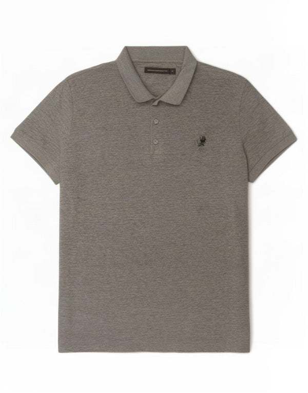 French Connection Polo Hombre XL Algodón Gris