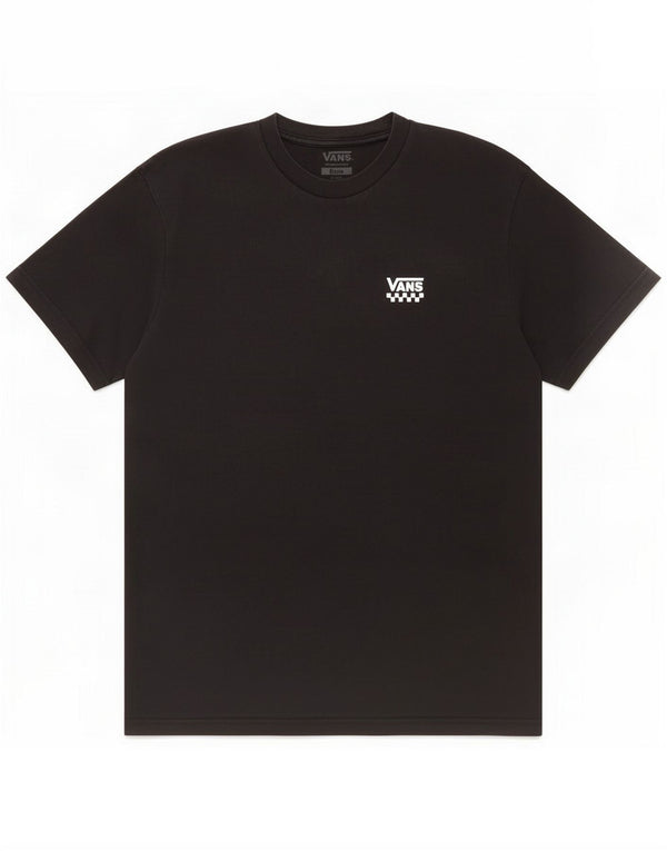 Camiseta Vans Classic Fit para hombre Top Medium Black Cotton