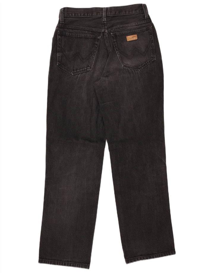 WRANGLER Vaqueros rectos de ajuste cómodo para hombre W31 L32 Algodón negro