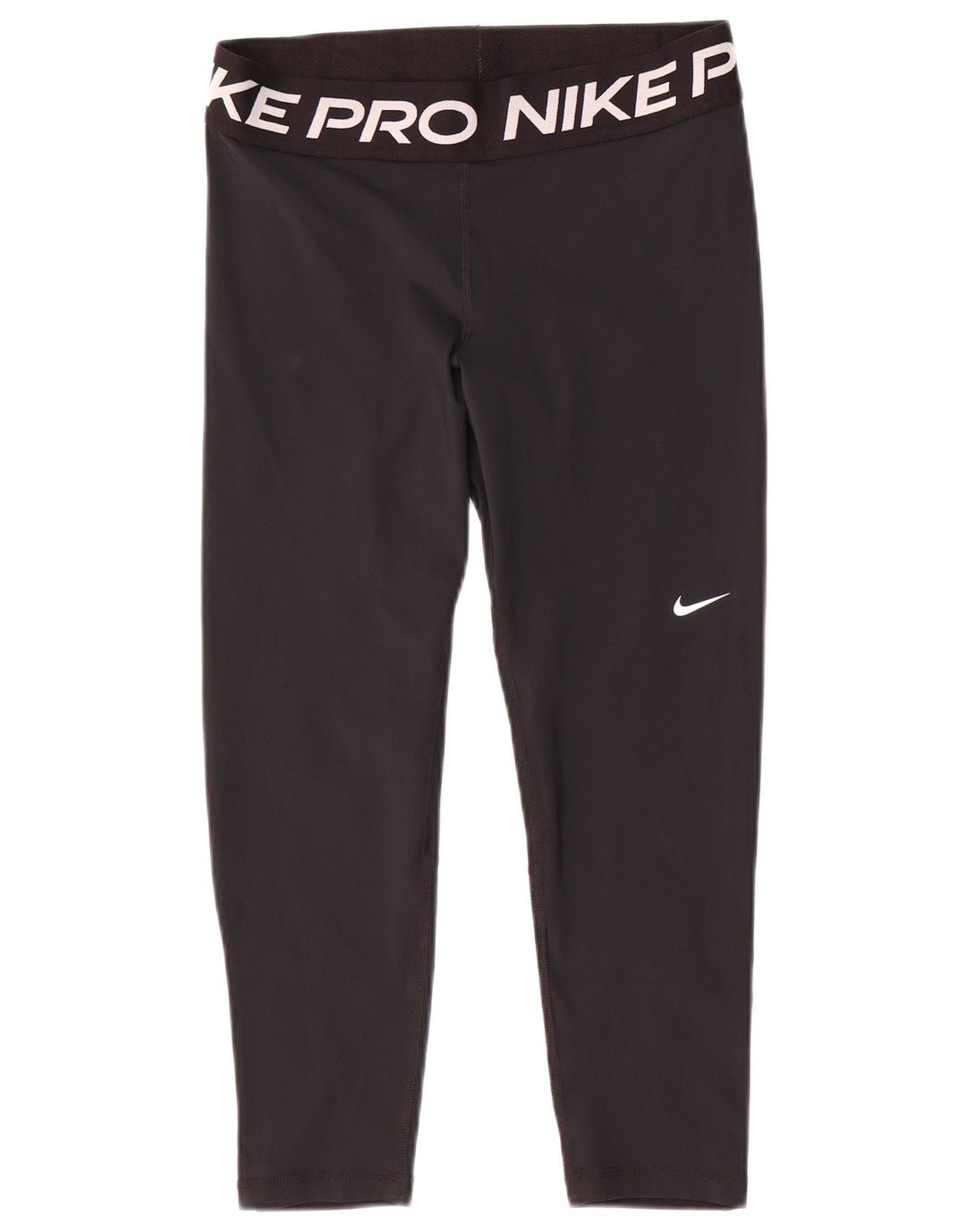 Nike - Leggings capri Dri Fit para mujer, talla M, poliéster negro