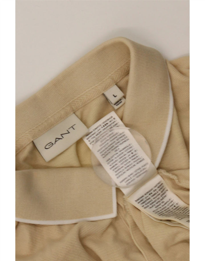 GANT Polo Hombre Grande Beige Algodón