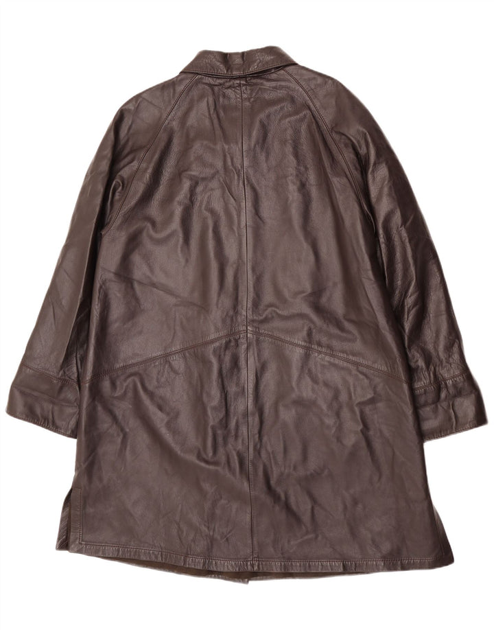 Abrigo de piel para mujer Dibi IT 48 XL Cuero marrón