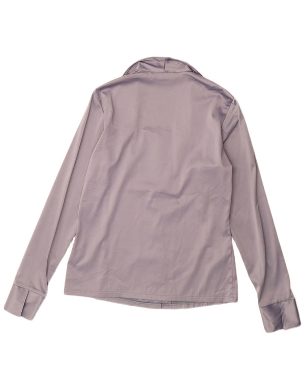 Naracamicee Blusa para mujer UK 42 Poliéster morado medio